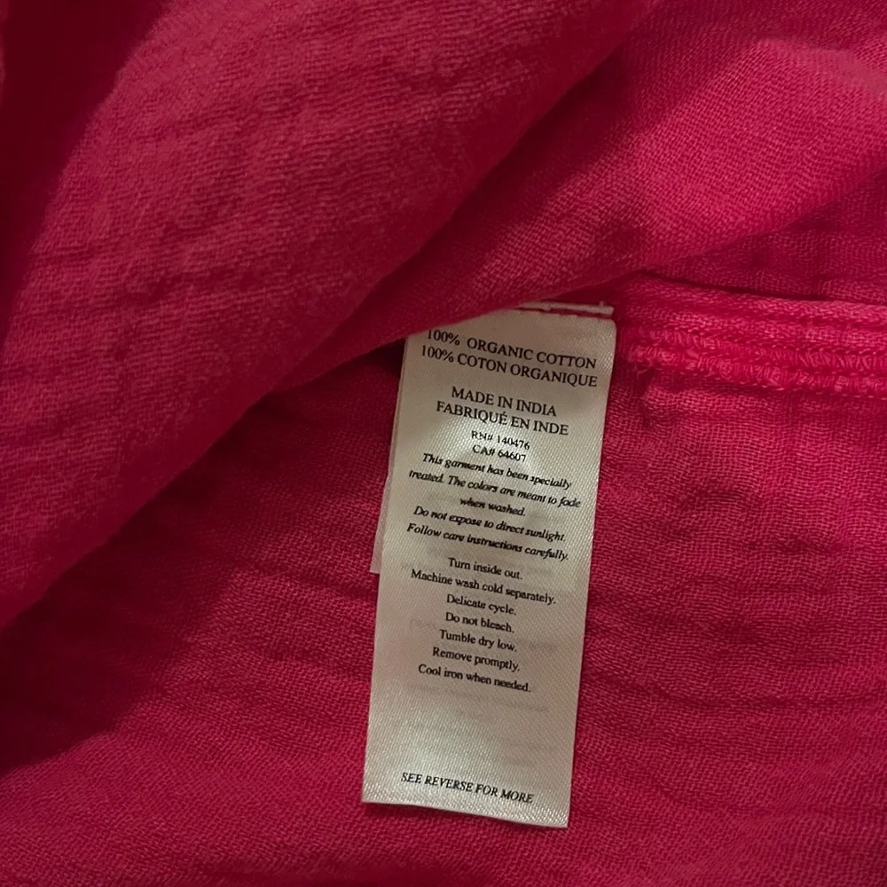 Faherty Dream Cotton gauze Desmond top - Picture 8 of 8